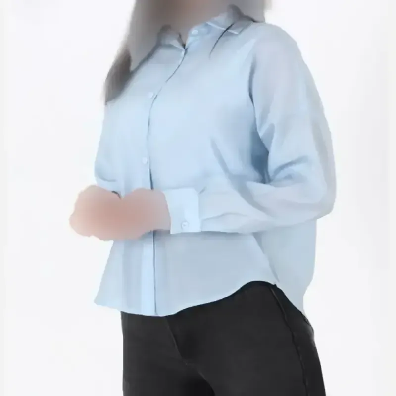 شومیز زنانه شیشه ای لخت مدل لیدا فری سایز رنگبندی متنوع