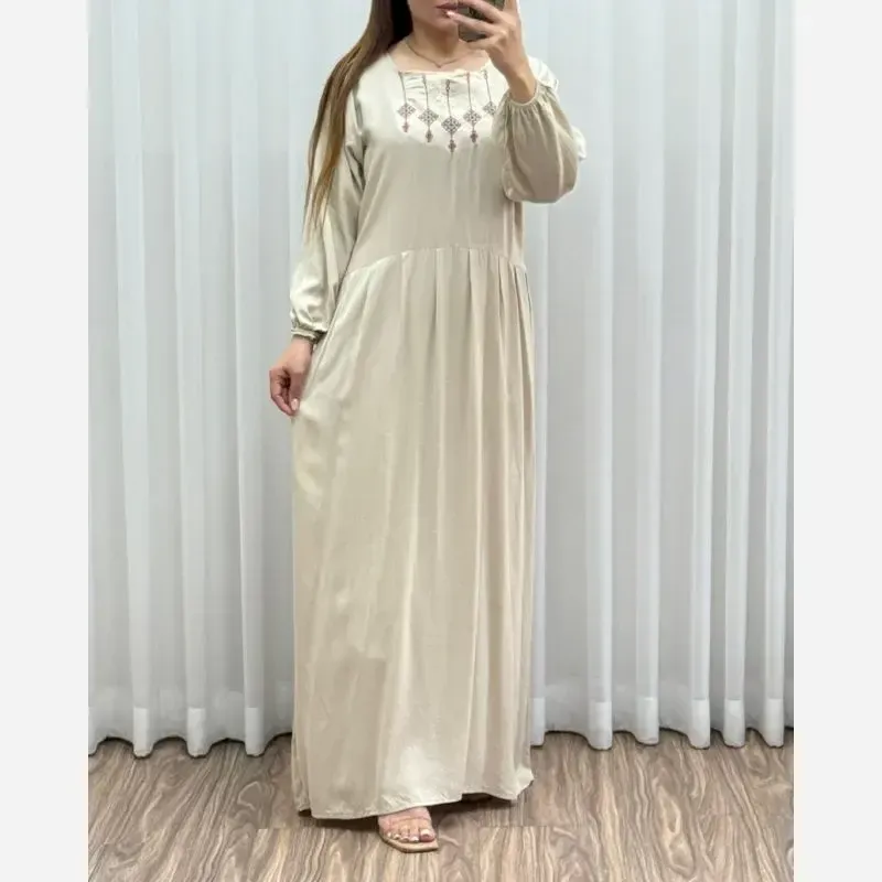 ساحلی نخی گلدوزی شده آی تکین فری سایز U7526