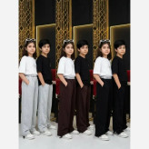 شلوار جاگر اسپرت دخترانه و پسرانه دورس گلکسی سایز 70 تا 100