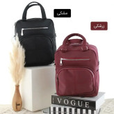 کیف زنانه چرم مصنوعی اسپرت و روزمره ابعاد 30 در 25 سانتیمتر