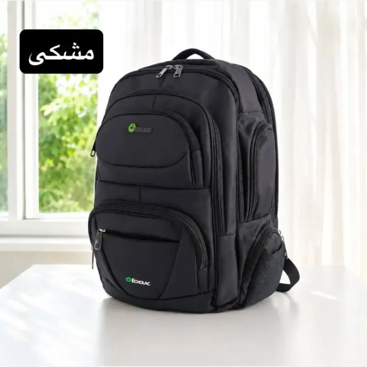 کوله پشتی برزنت اسپرت روزمره و مدرسه جادار ابعاد 50 در 40 سانتیمتر