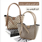 کیف زنانه چرم مصنوعی رسمی و روزمره دو بند
