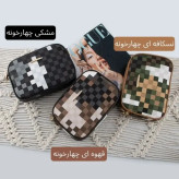 کیف پاسپورتی چرم مصنوعی زنانه روزمره ابعاد 20 در 15 سانتیمتر