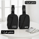 کیف مردانه اسپرت و روزمره پارچه ای زیپ دار کد 7201