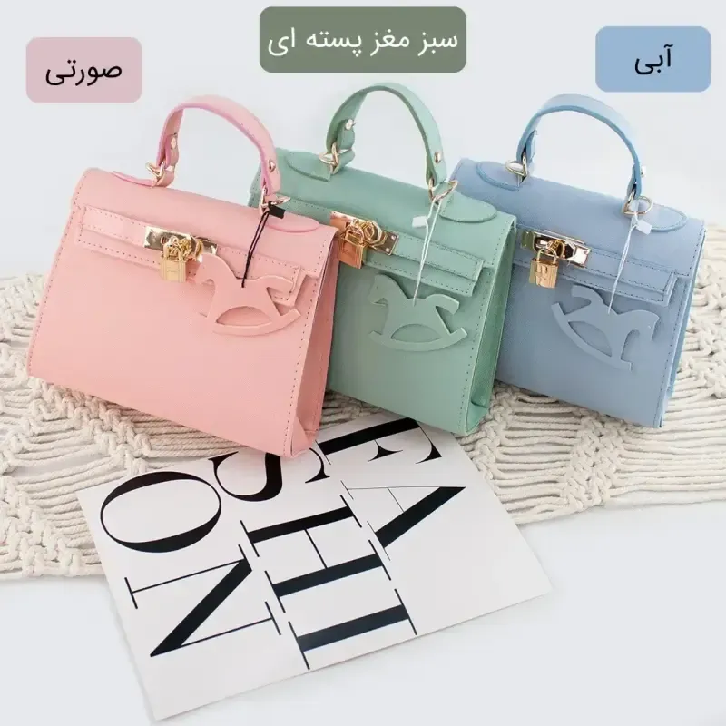 کیف پاسپورتی چرم مصنوعی زنانه روزمره با بند بلند