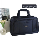ساک ورزشی و اسپرت پارچهای با بند بلند و آستر ساتن ابعاد 20x40x58 سانتیمتر