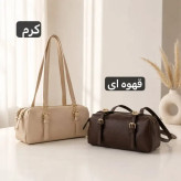 کیف زنانه چرم مصنوعی روزمره ابعاد 28 در 12 سانتیمتر
