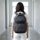 کوله پشتی کتانی اسپرت مدرسه و دانشگاه ابعاد 50 در 30 سانتیمتر