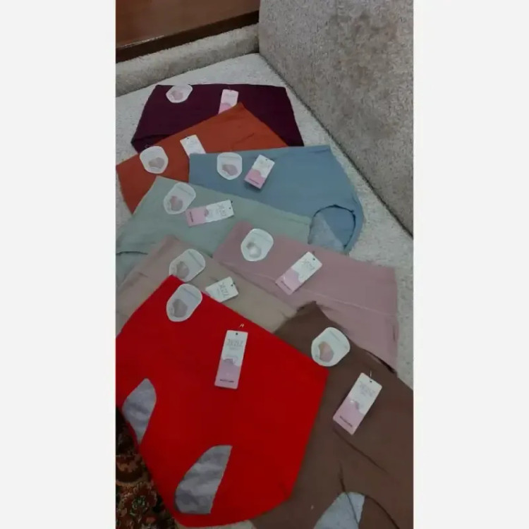 شورتکس زنانه نخی مودال فاق بلند ضد حساسیت سایز فری 38 تا 48